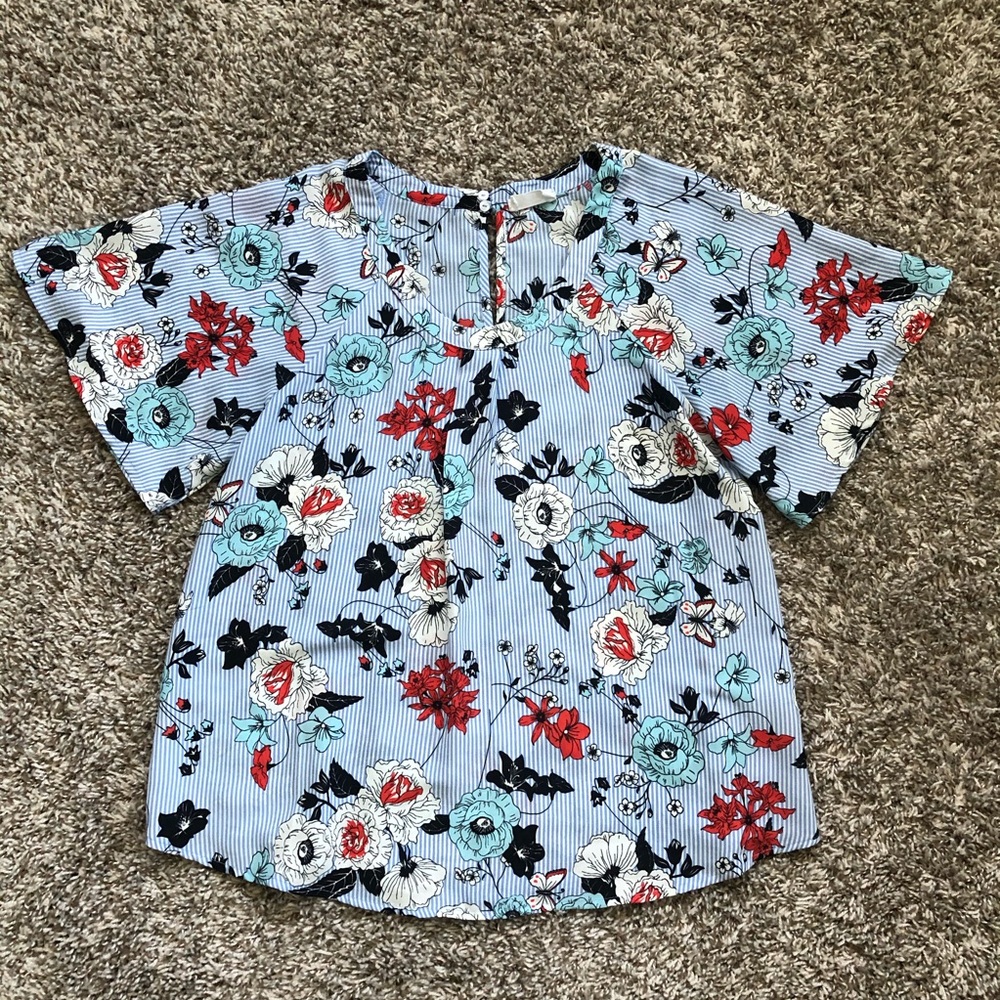 Sienna Sky Floral Blouse